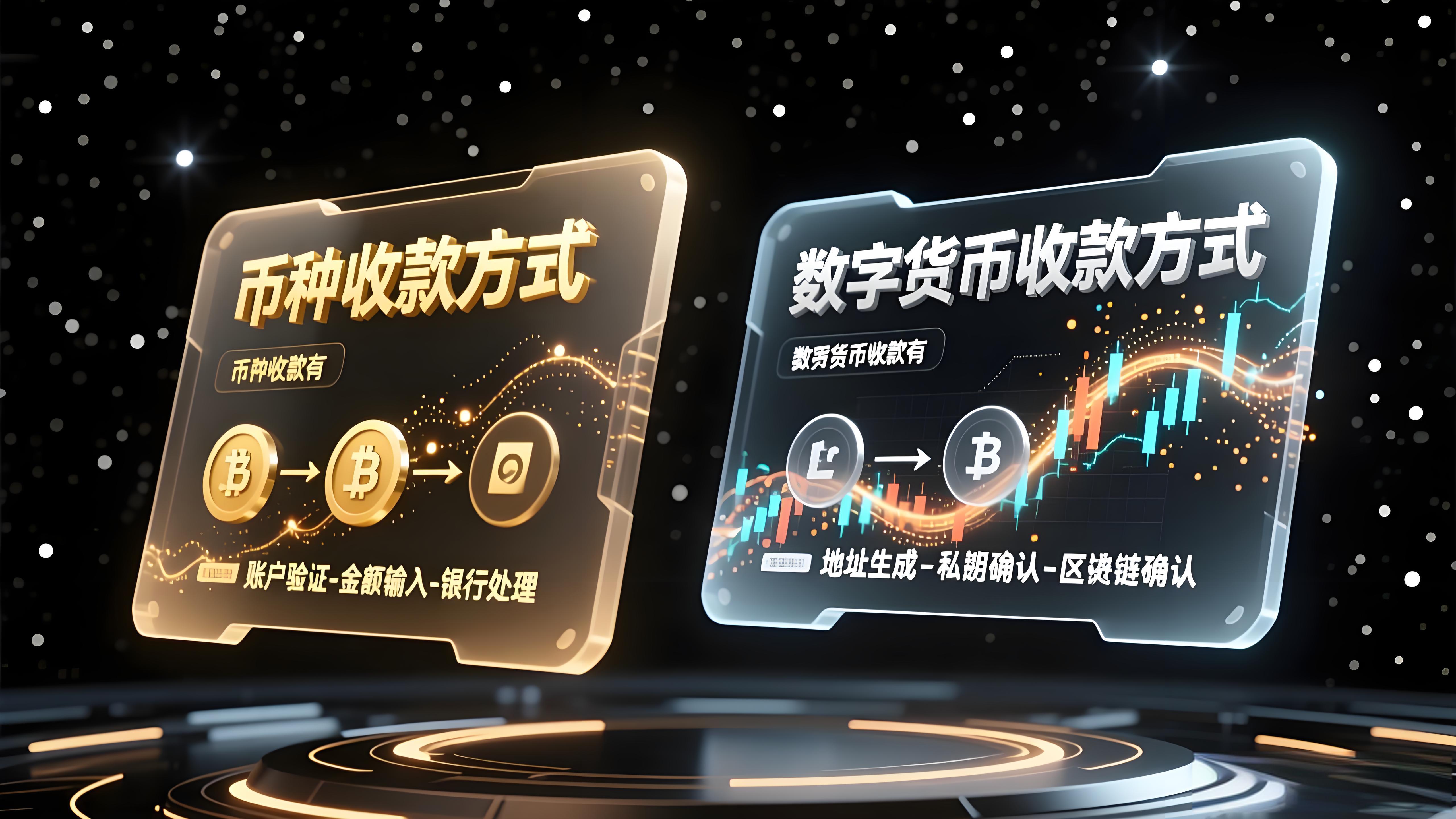 币种和数字货币收款方式有什么不同?