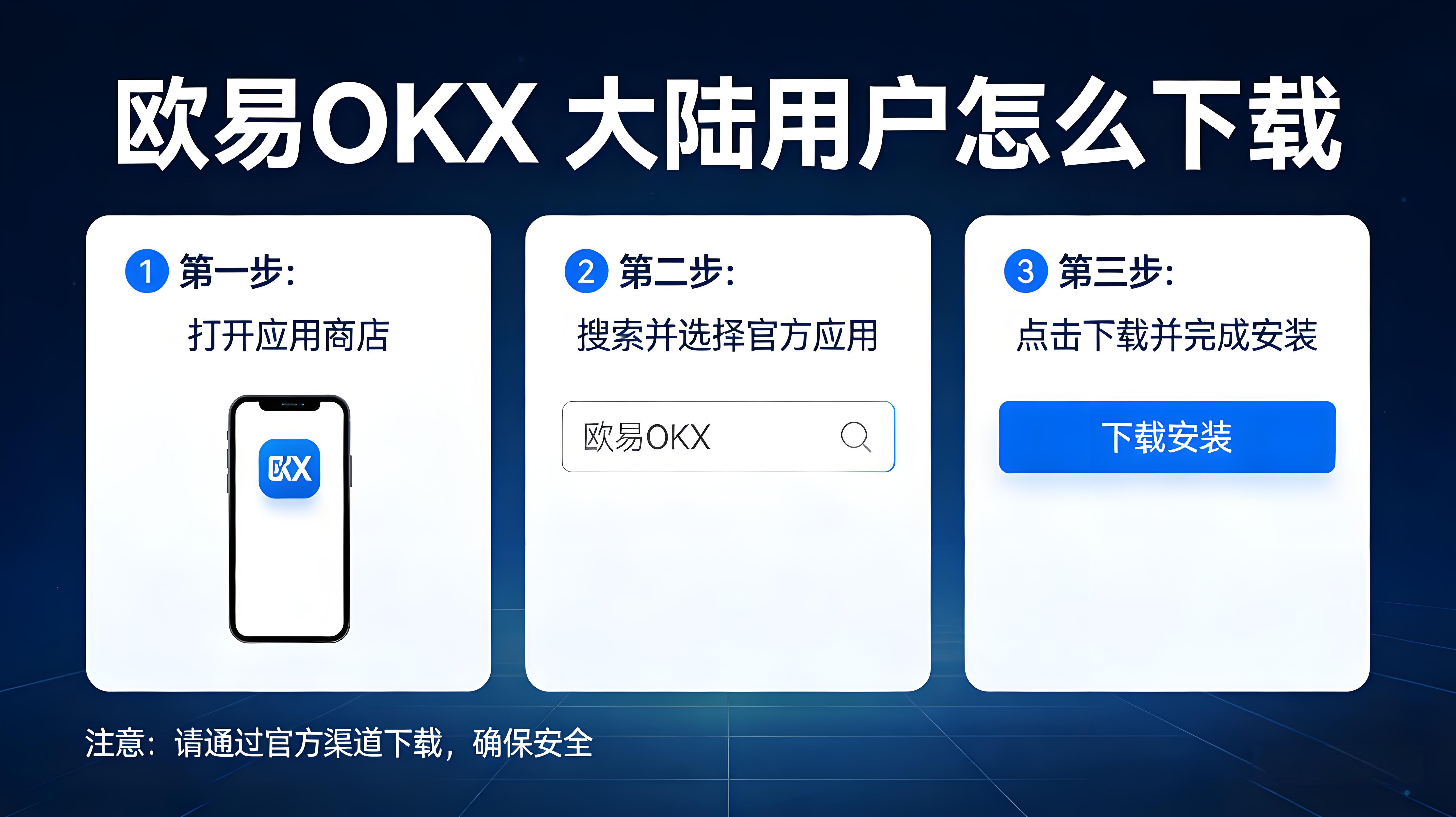 大陆用户下载欧易OKX有哪些窍门?
